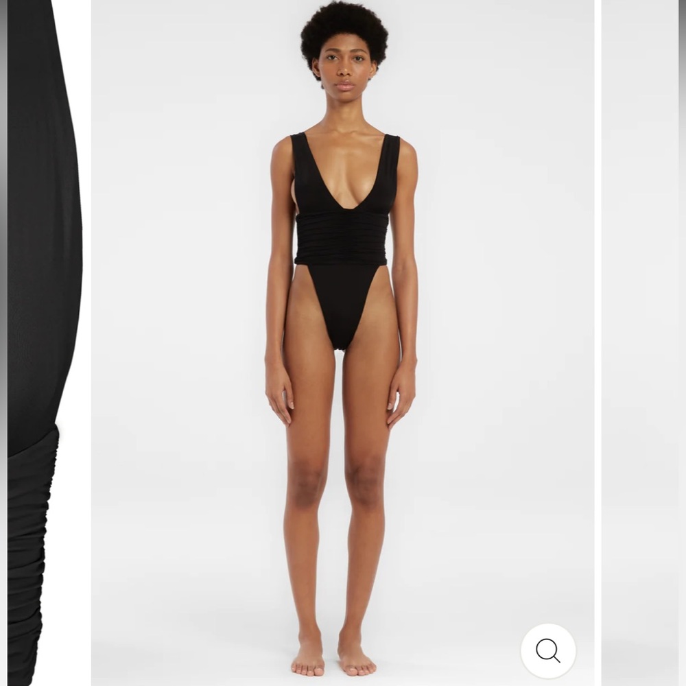 ISO Riot Swim echo one piece in black and size S.